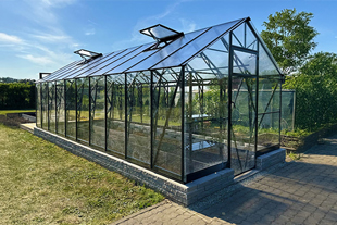 Serres en polycarbonate alvéolaire Gamme DEMI-LUNE