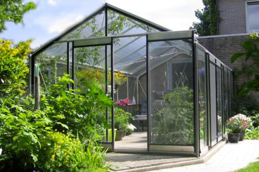 Serres en polycarbonate alvéolaire Gamme DEMI-LUNE