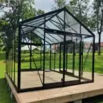 Gamme de serres en verre droites