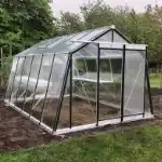 Gamme de serres en verre obliques