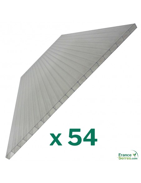 Plaque Polycarbonate Transparente 1mm - Pour Serre, Abri Jardin, Auvent - Résistante Aux Chocs Et UV - Facile à Découper