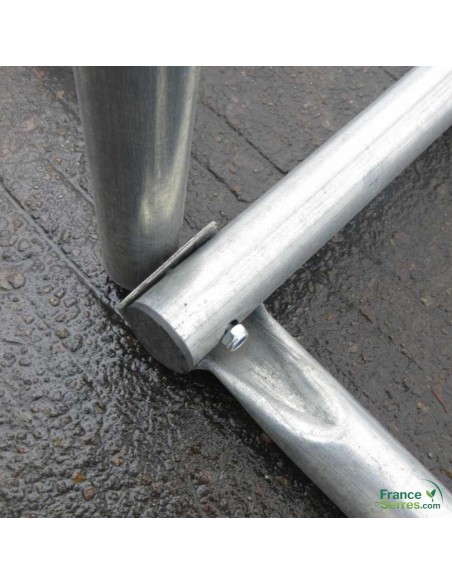 Structure acier galvanisé diamètre 25