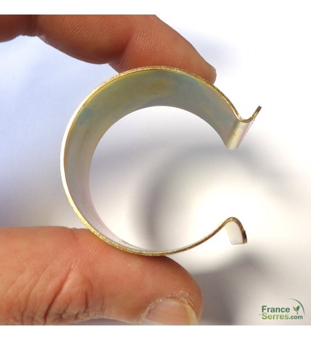 Lot de 20 clips pour serre en acier pour fixer la bâche