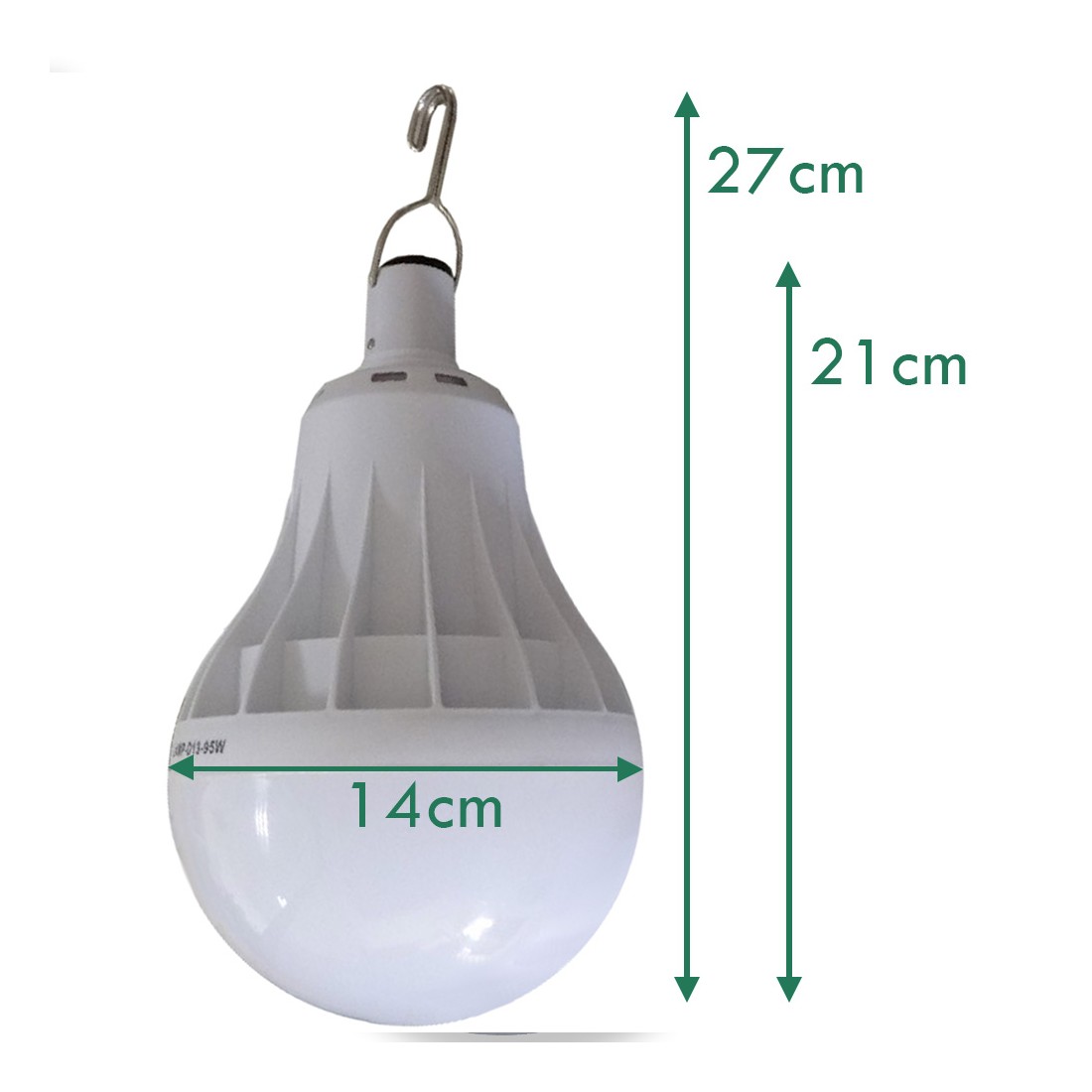 Lampe pour serre de jardin - LED rechargeable