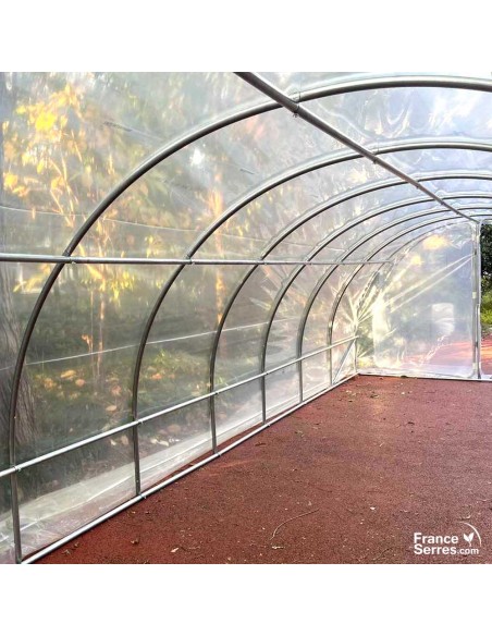 serre de jardin tunnel bâche thermique transparente