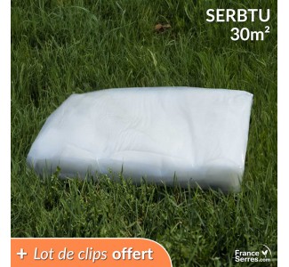 Bâche de remplacement pour serre tunnel 30m² - SERBTU32-30_TR