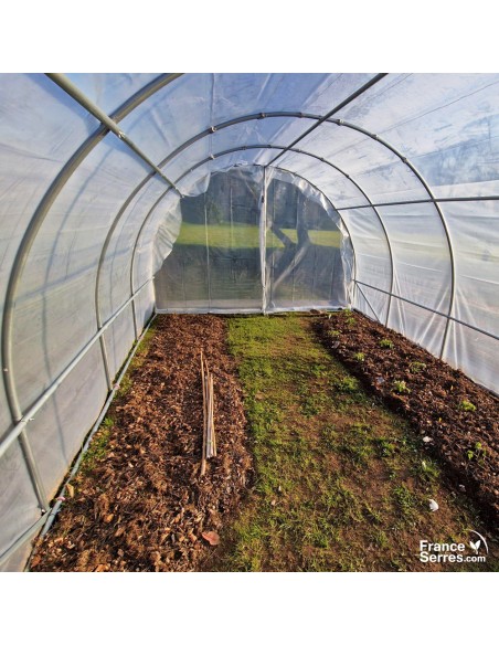 serre de jardin tunnel bâche thermique transparente