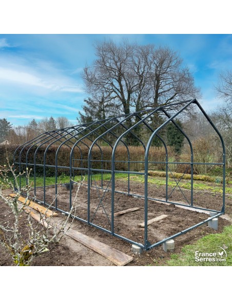 Serre Polycarbonate 15m² de qualité
