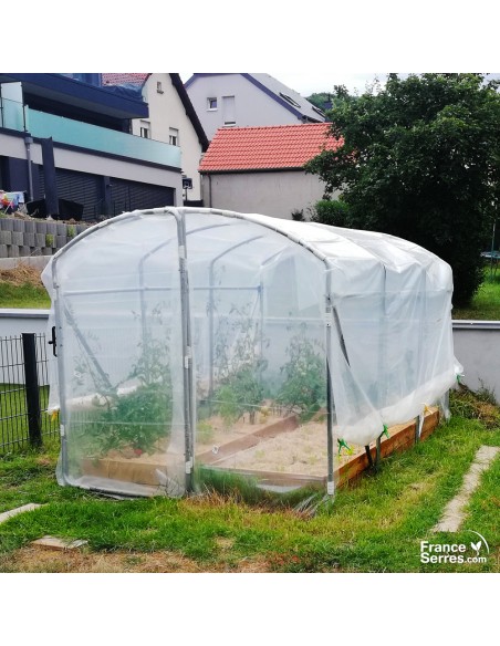 Tunnel de jardin avec pied droit 6m²