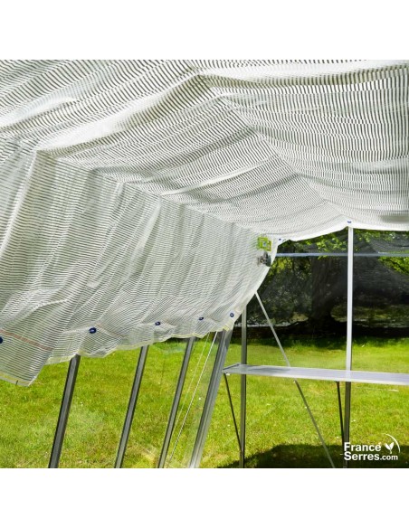 Toile d'ombrage professionnelle pour serre en verre ACD Toile d'ombrage professionnelle pour serre en verre ACD