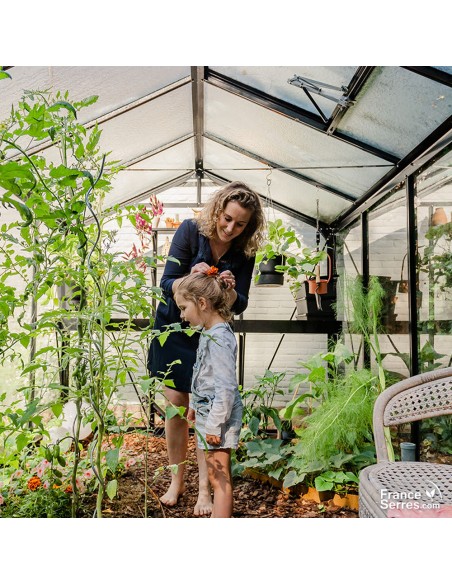 Ouverture automatique pour lucarne de serre ACD afin de garantir une aération idéale