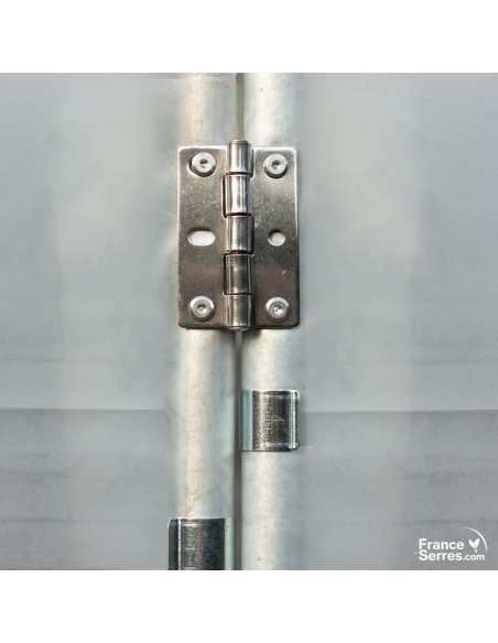 Charnières portes de la serre professionnelle à côtés enroulables