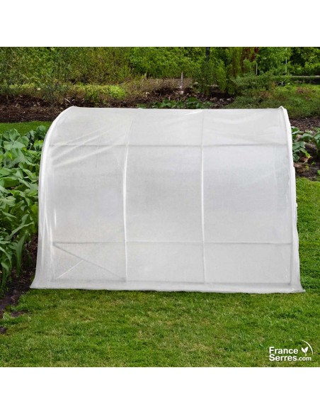 Serre tunnel de jardin de 9m² modulable