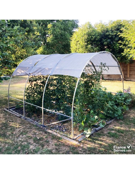 Structure Serre tunnel à tomate de 9m² à moduler