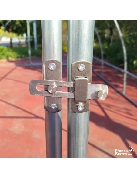 Poignée de serre de jardin tunnel chapelle