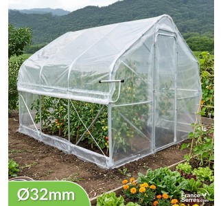 Serre chapelle 9m² avec armatures de diamètre 32mm