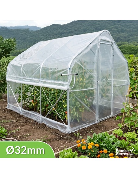 Serre chapelle 9m² avec armatures de diamètre 32mm